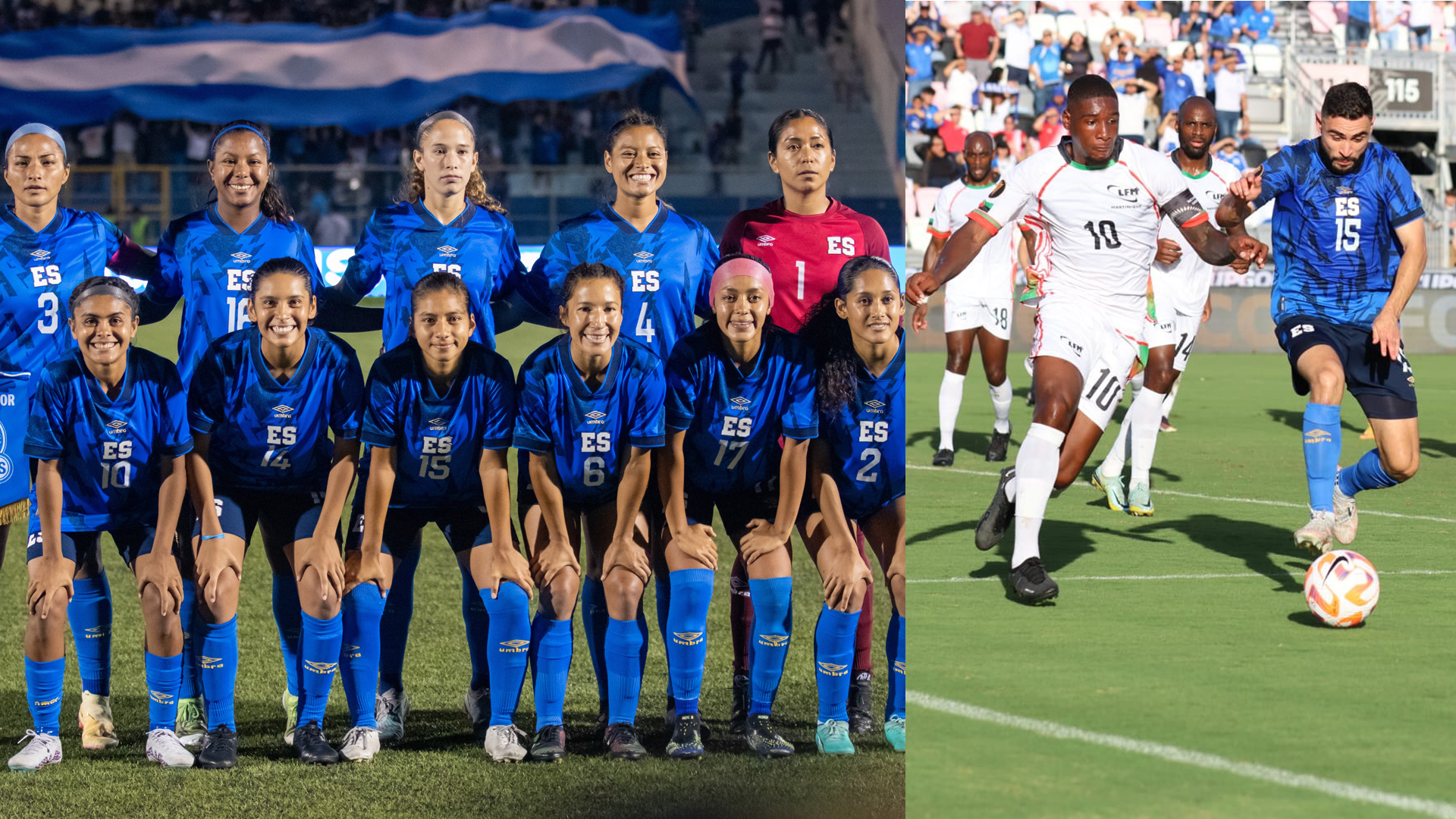 Las selecciones salvadoreñas participan en diferentes competencias esta semana.