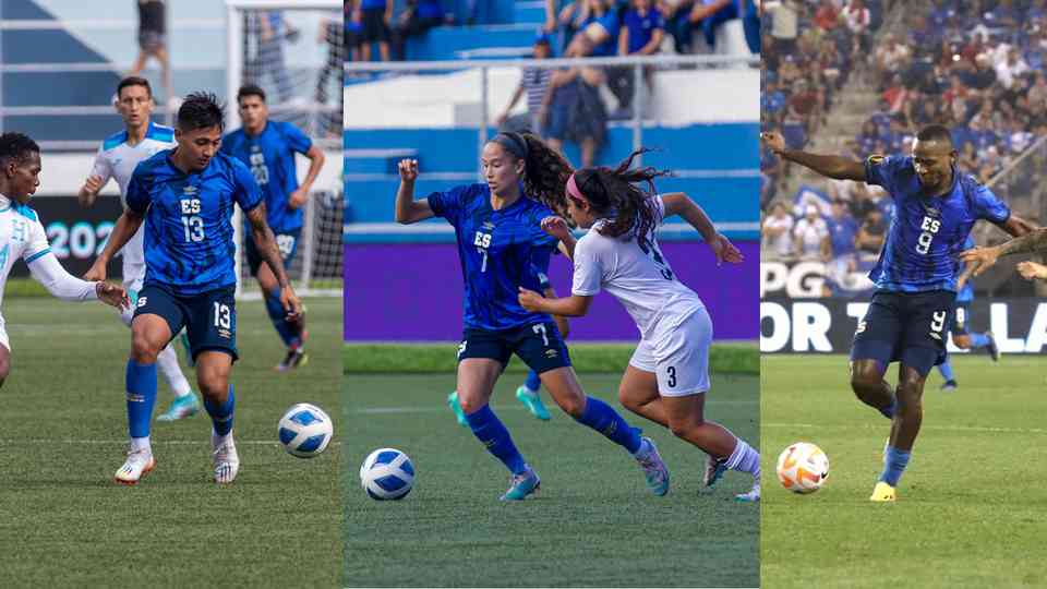 Las selecciones salvadoreñas tuvieron una semana muy activa que deparó resultados diferentes.