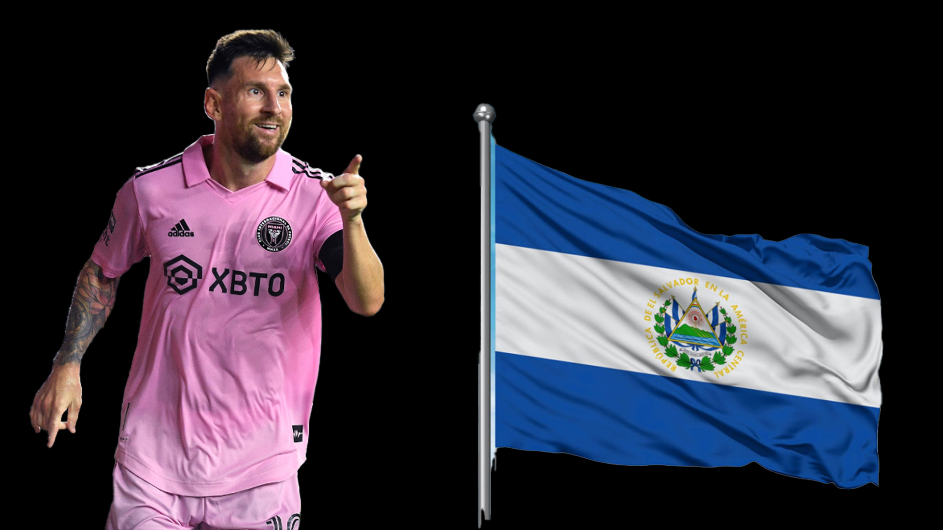Los aficionados salvadoreños se ilusionan con la llegada del astro argentino al país.