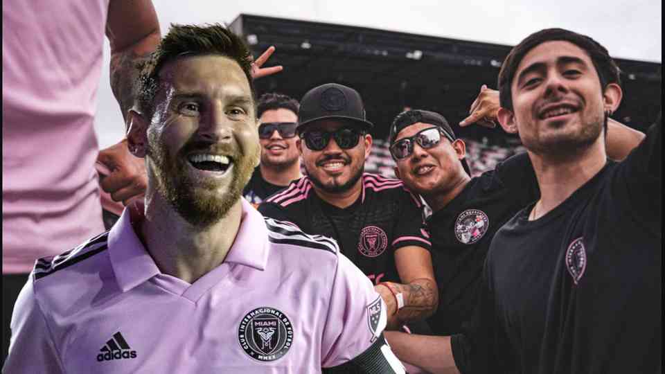 Los aficionados siguen asediando al astro argentino que se pasea tranquilamente por las calles de Miami.