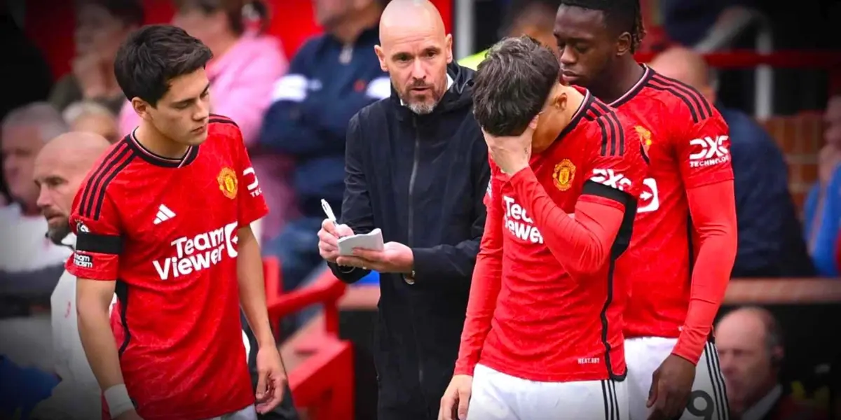 Los diablos rojos siguen naufragando en la temporada, ahora volvió a caer en Londres ante el West Ham y se aleja de los puestos de arriba