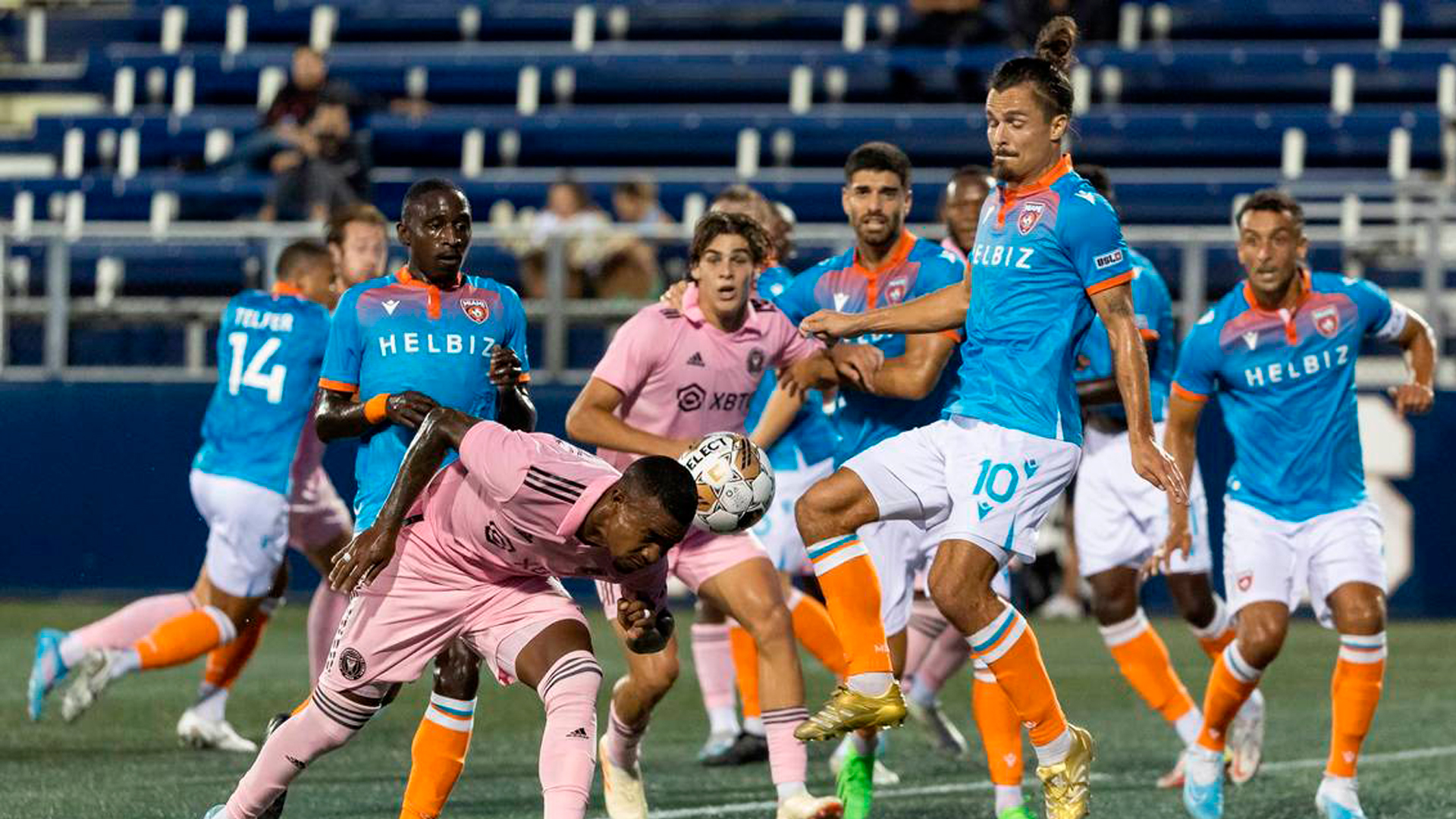 Los jugadores cuscatlecos han dejado sorpresas en la copa del fútbol estadunidense