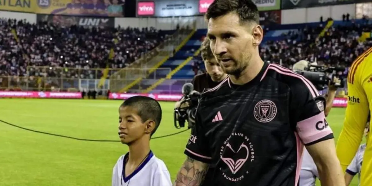 El sueño de un pequeño salvadoreño de conocer a Lionel Messi