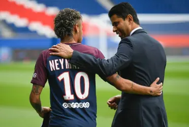 Neymar llego al PSG en el 2017.