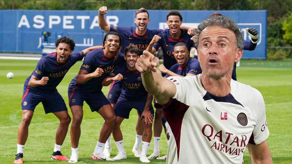 Tras el mal inicio del club parisino en la Ligue 1, el entrenador descartó a dos jugadores.