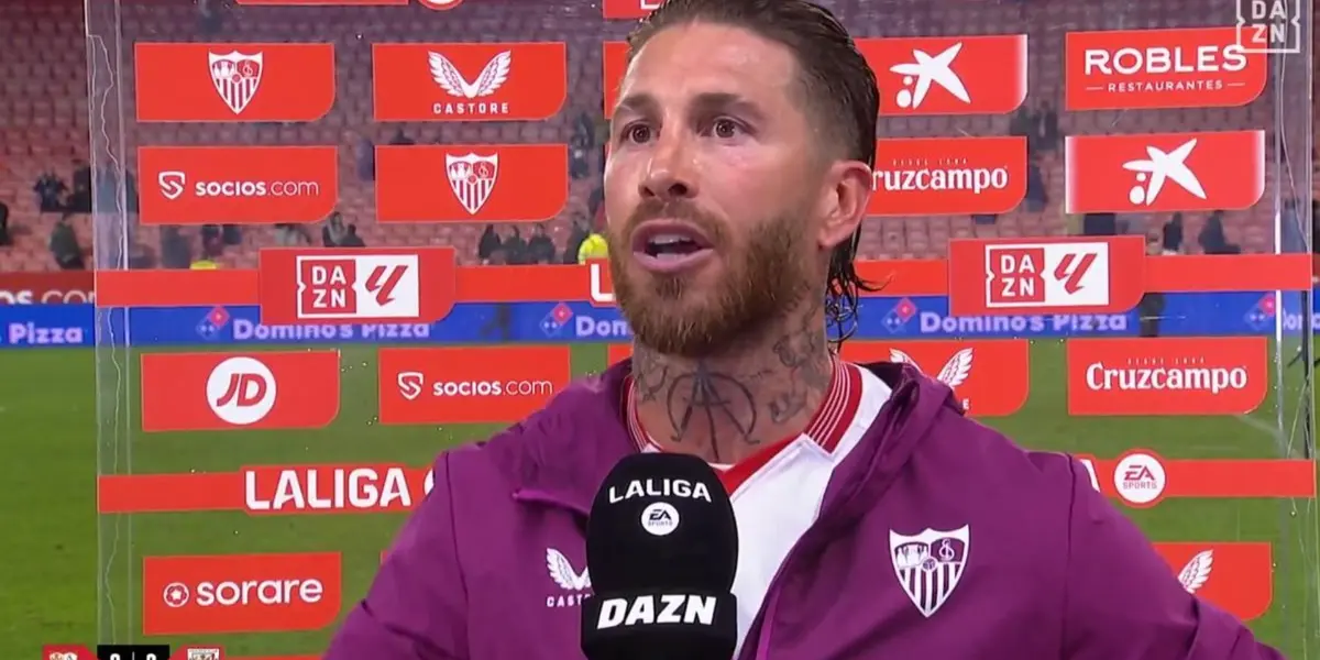 Un momento tenso entre el capitán del equipo sevillano y un hincha que le reclamó la actuación de todo el equipo