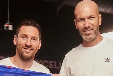 Messi y Zidane, un cara a cara de dos genios del fútbol mundial en una charla épica