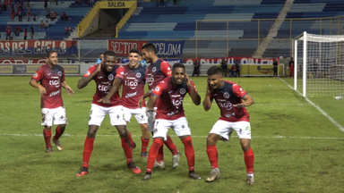 Una  perspectiva diferente a los que se vio en señal abierta demuestra toda la emoción del jugador colombiano Camilo Salazar