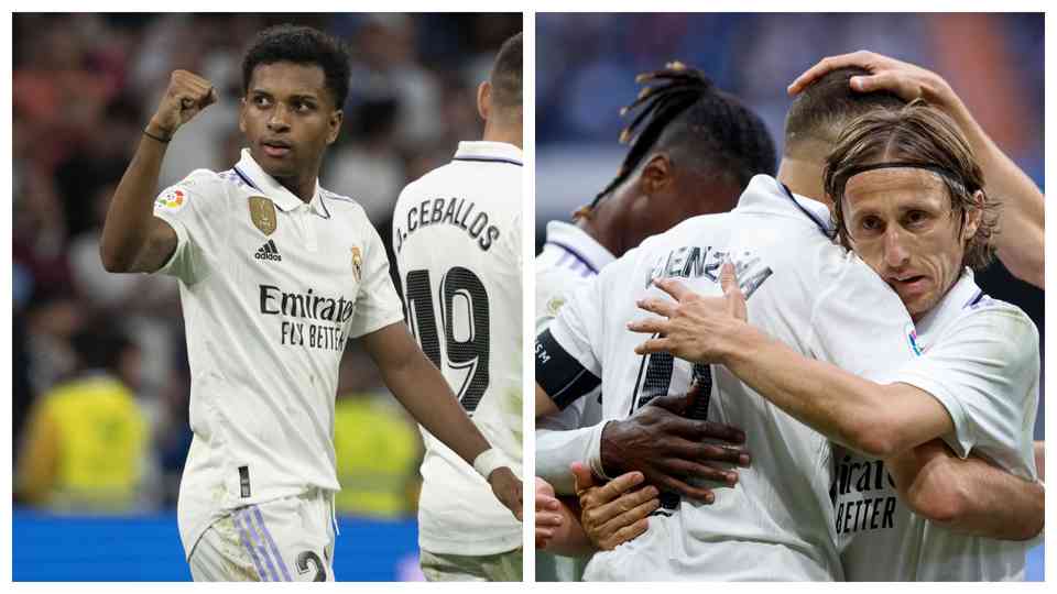Victoria en los últimos minutos para el Real Madrid gracias a Rodygo