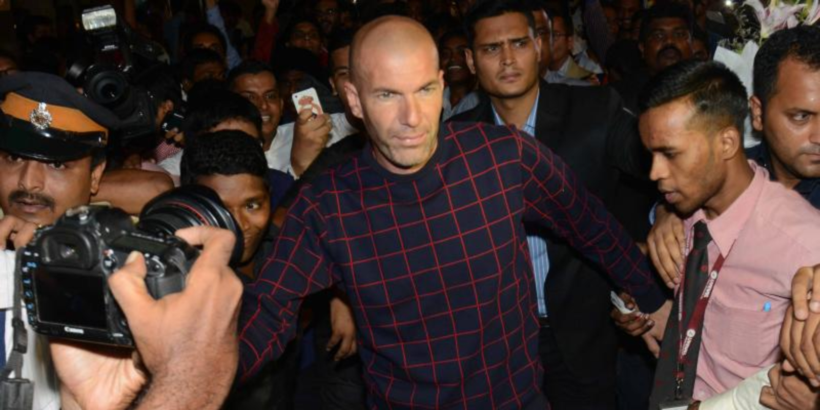 Ziendine Zidane un astro mundial como jugador y ahora como entrenador.